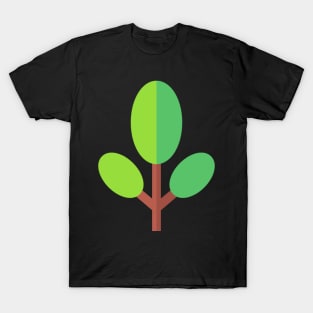 cute tree icon T-Shirt